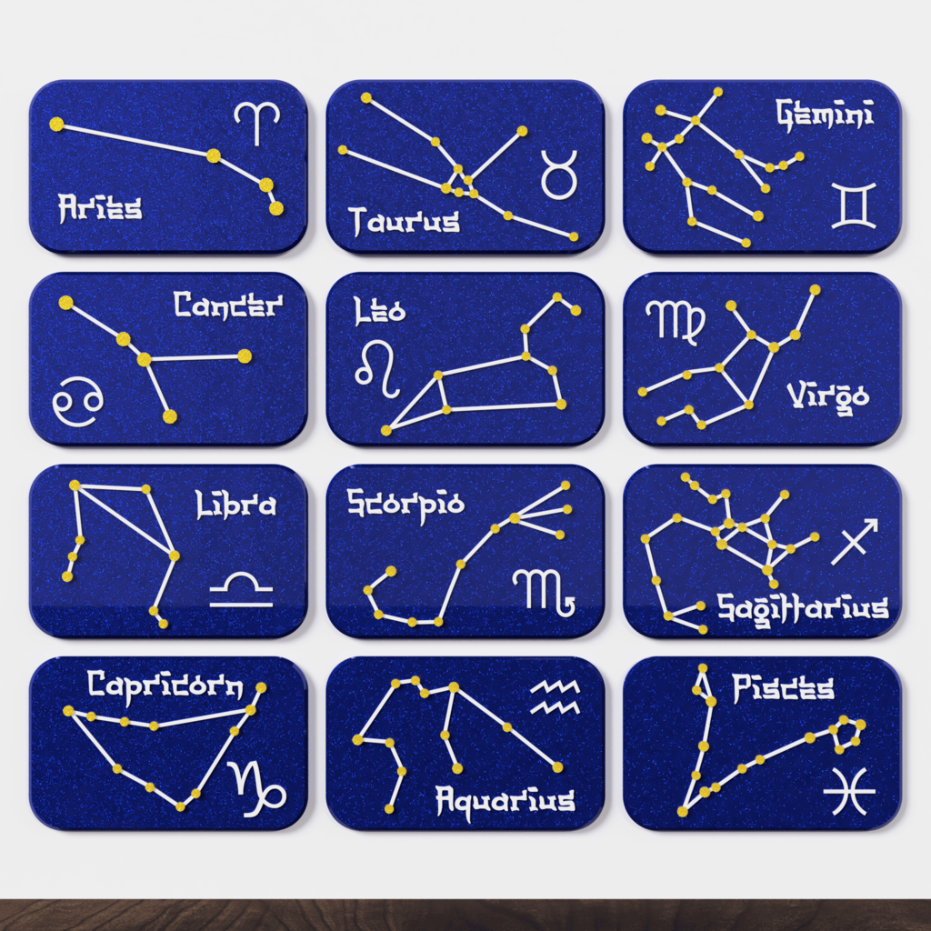 Zodiac Signs magnets