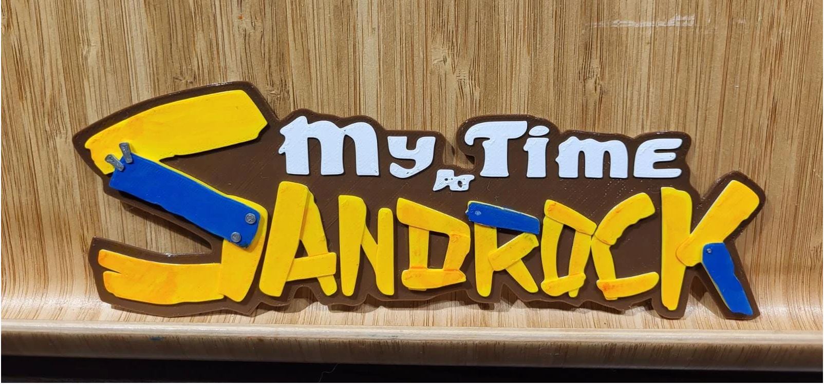 Sandrock logo by Teairra Download free STL model