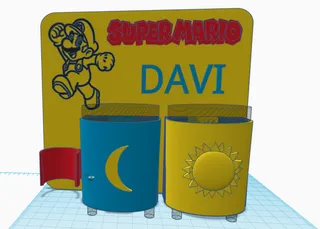Super Mario Zahnputzbecher
