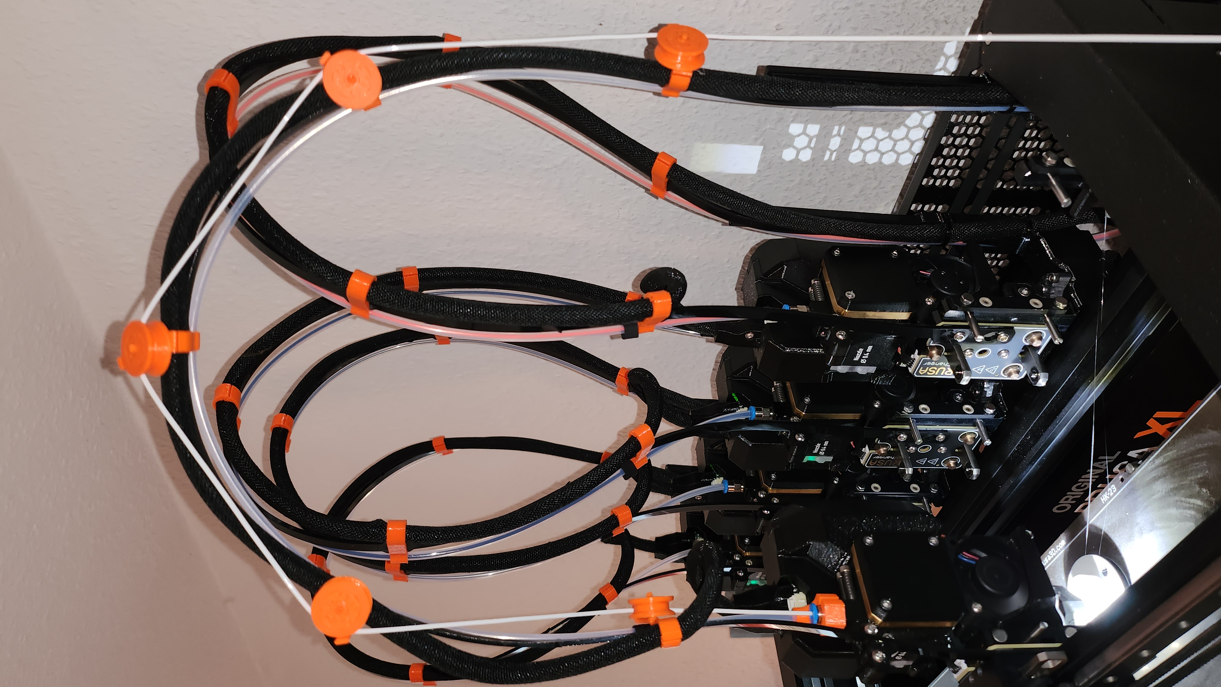 Prusa XL - Soft TPU printing modification