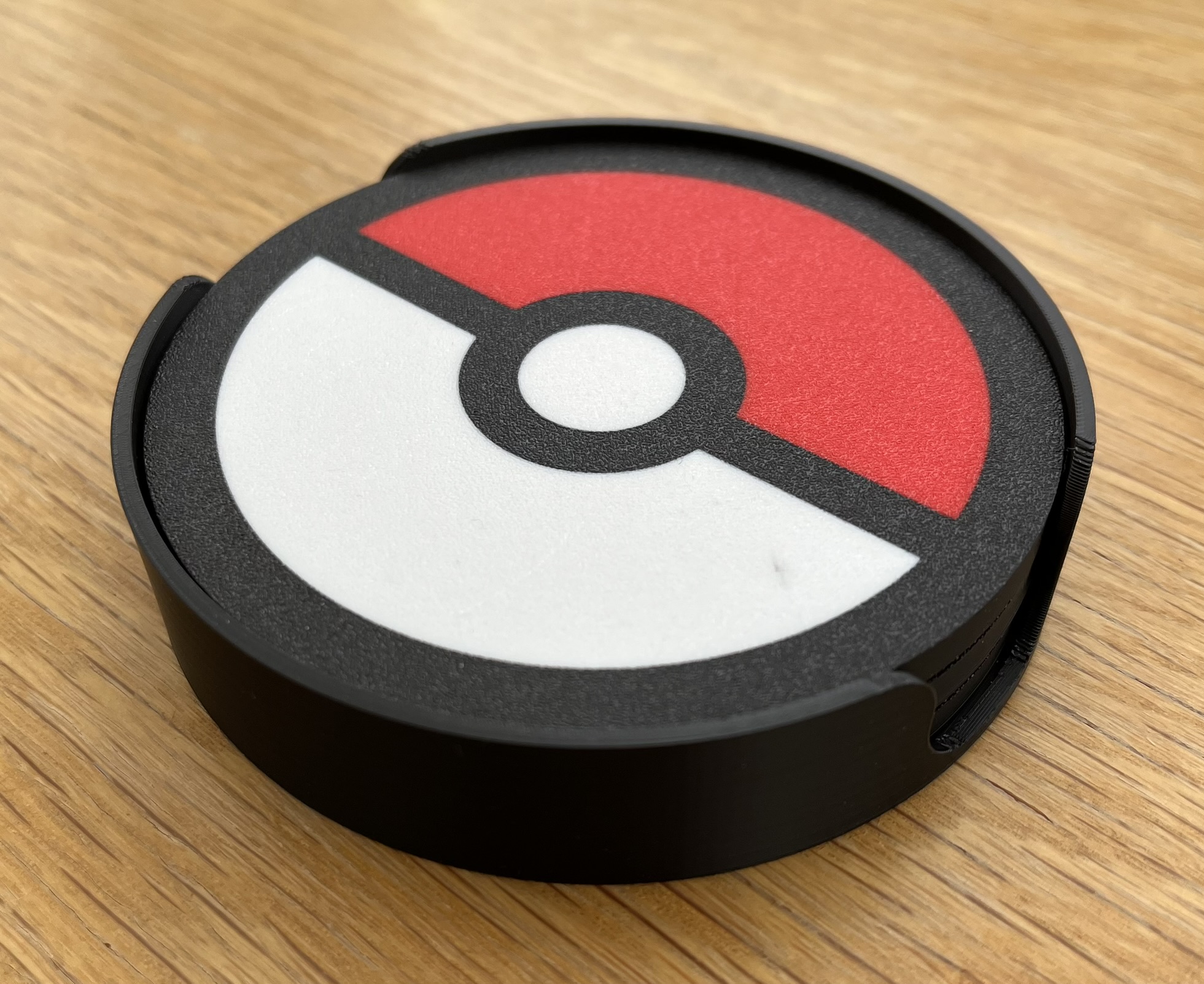 Pokeball Coaster MMU by Joshanator | Download free STL model ...