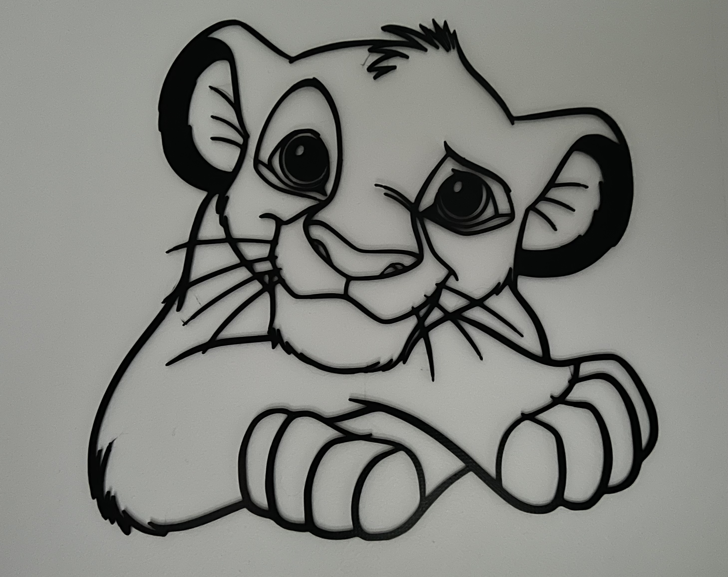 Simba Wall Art #1