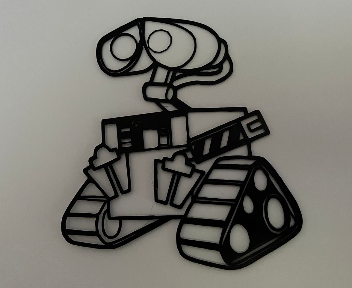 Wall-e Wall Art (Sadece Plastik Aparattır!!!)