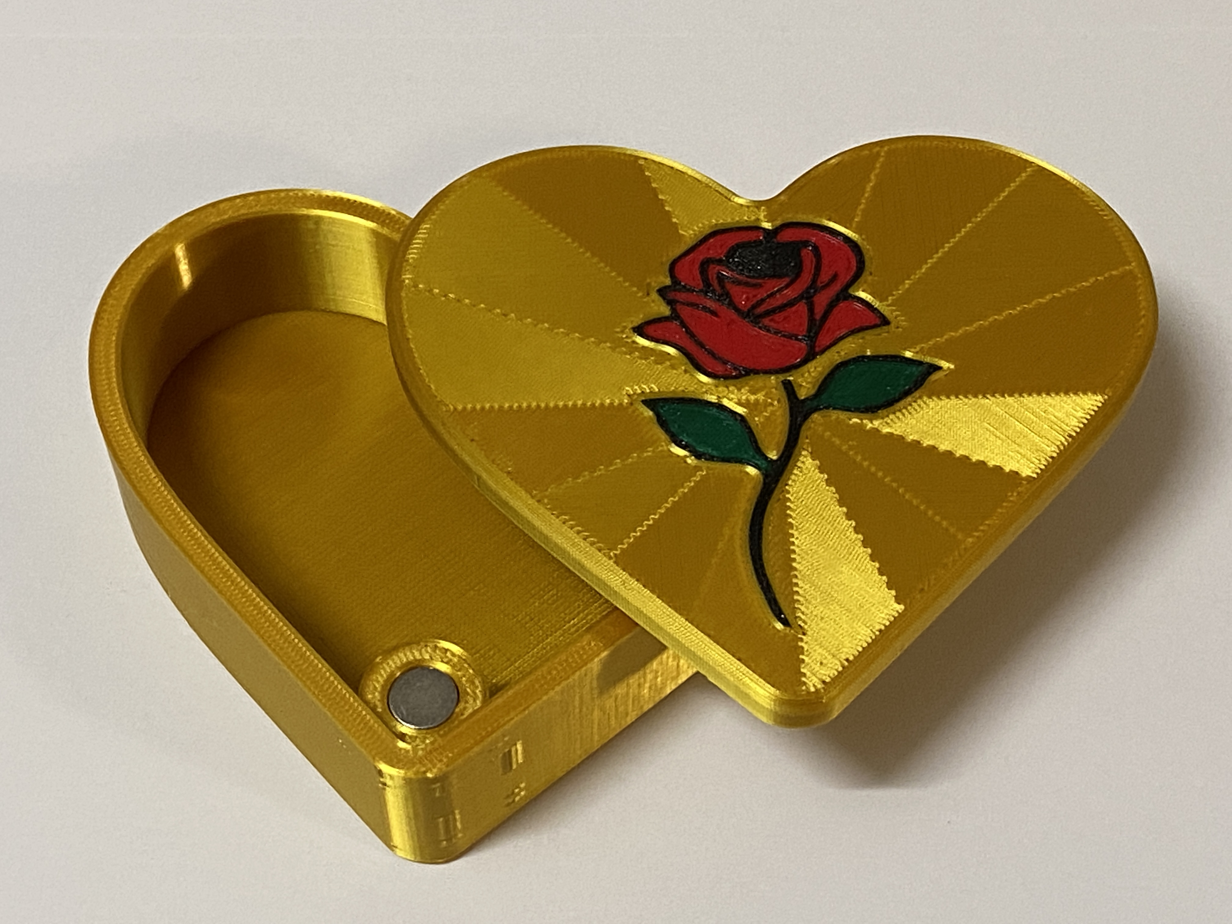 Rose Heart Box