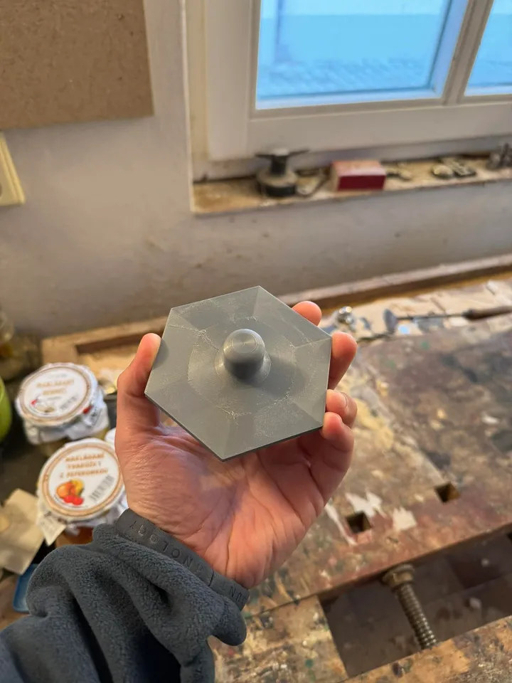 Hexagon ruller by Wivry Download free STL model Printables com