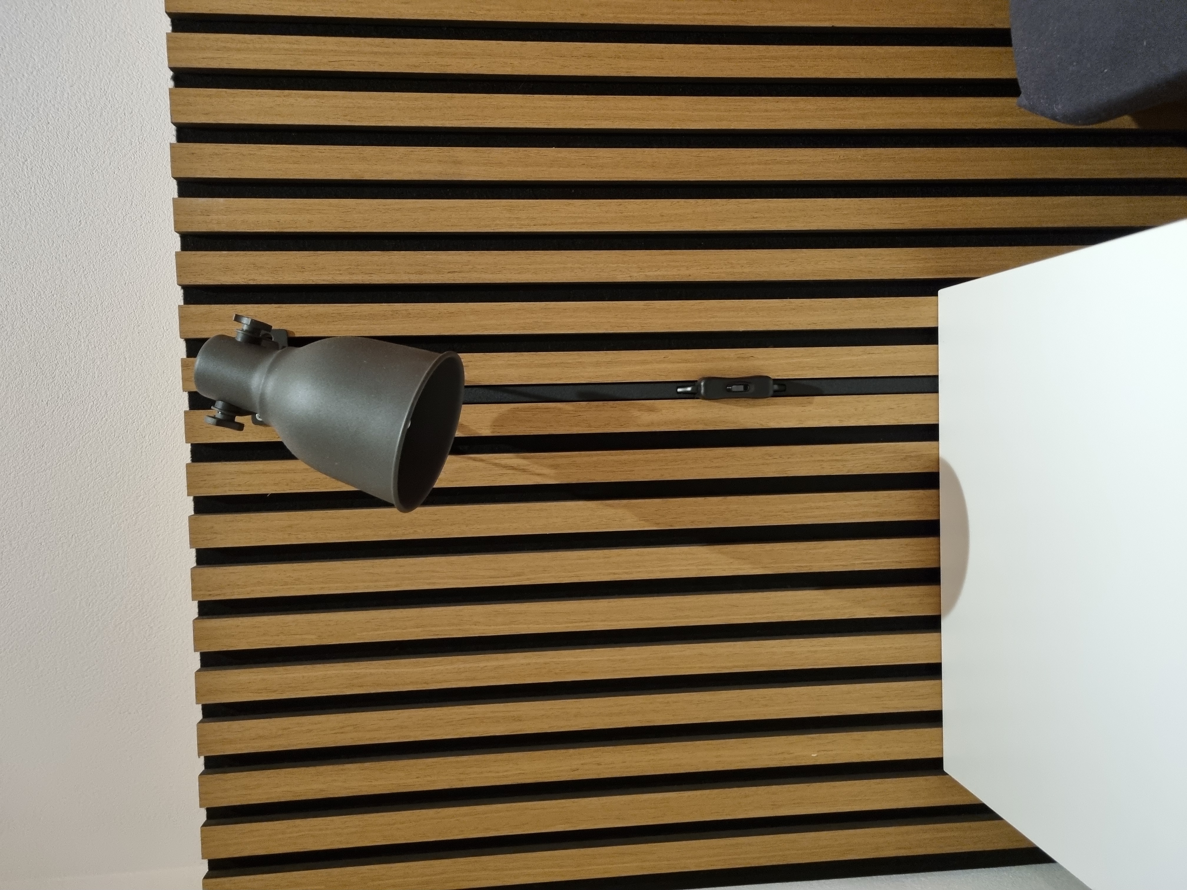 Wire Cover for Acoustic Panels