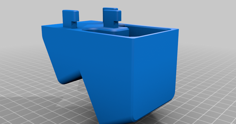 Ikea skadis pegboard camera battery holder by JimmiboY | Download free ...
