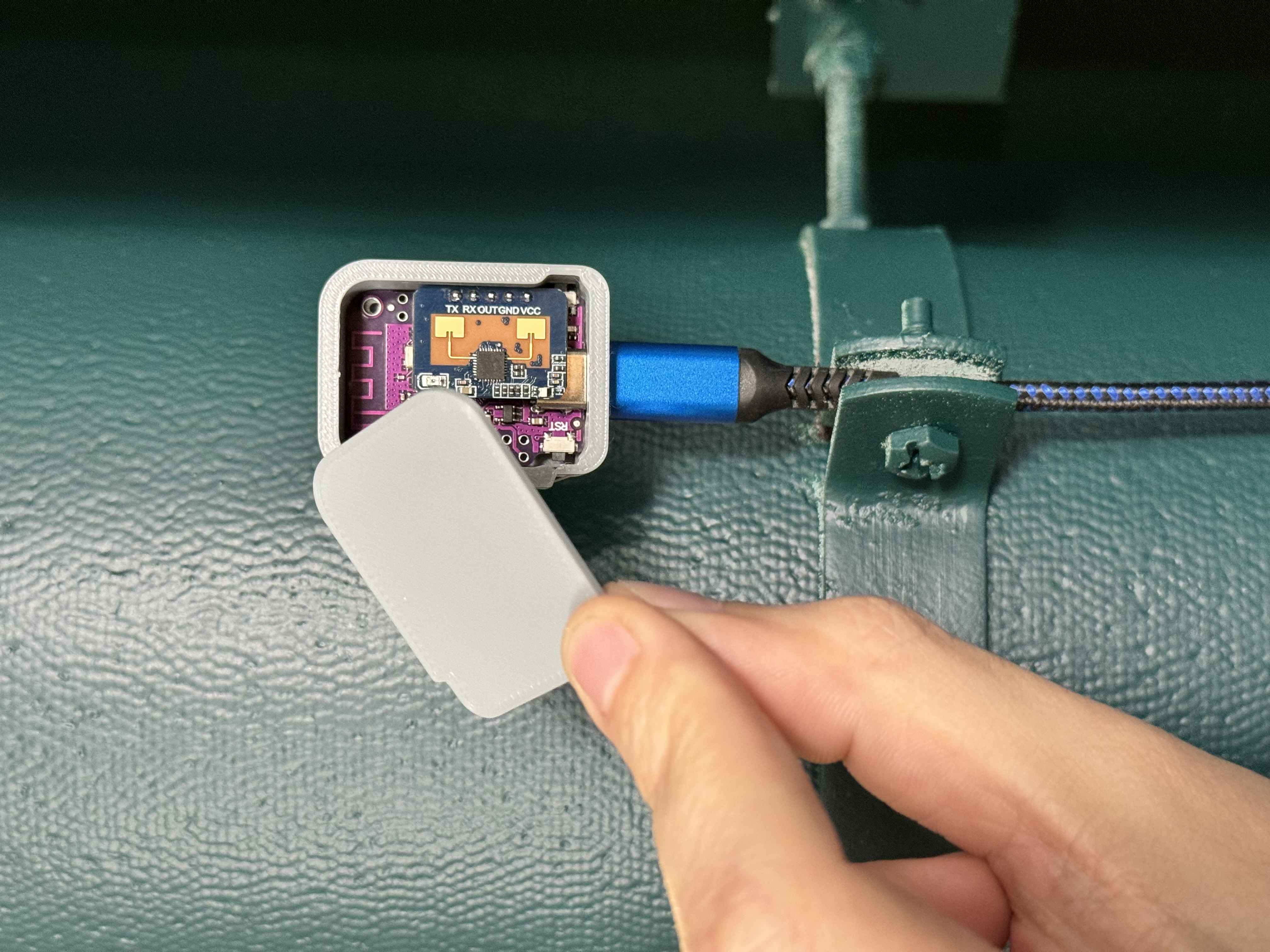 Boitier pour détecteur de présence - Wemos S2 mini - LD2410c
