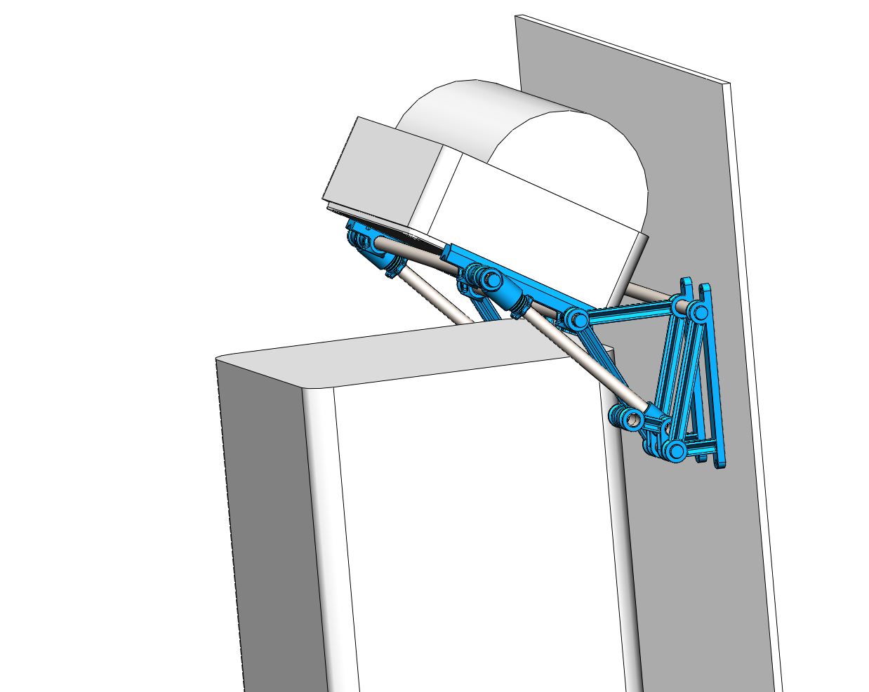 AMS elevator shelf by mhejjas Download free STL model