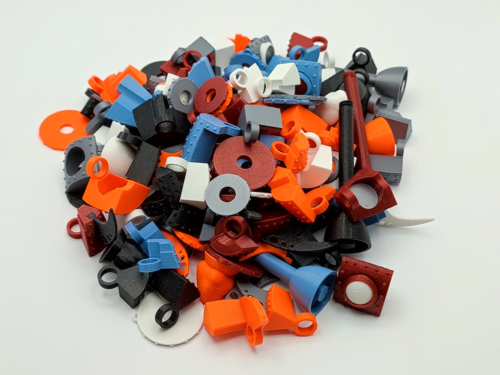 Miniatura 5 do modelo 3D Martin's Puzzle Rocket