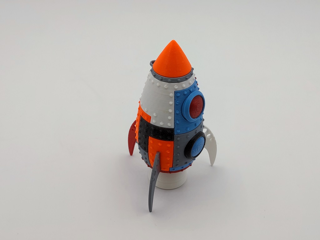 Miniatura 3 do modelo 3D Martin's Puzzle Rocket