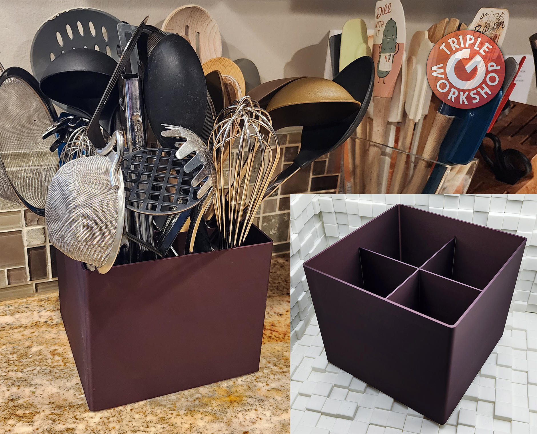 Kitchen Tool Storage for MINI - High Capacity