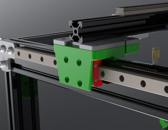 Miniatura 2 do modelo 3D Ender 5 Plus Linear Rail Mods