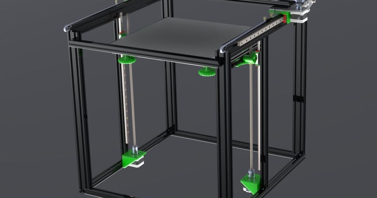 Ender 5 Plus Linear Rail Mods by Jacob Download free STL model