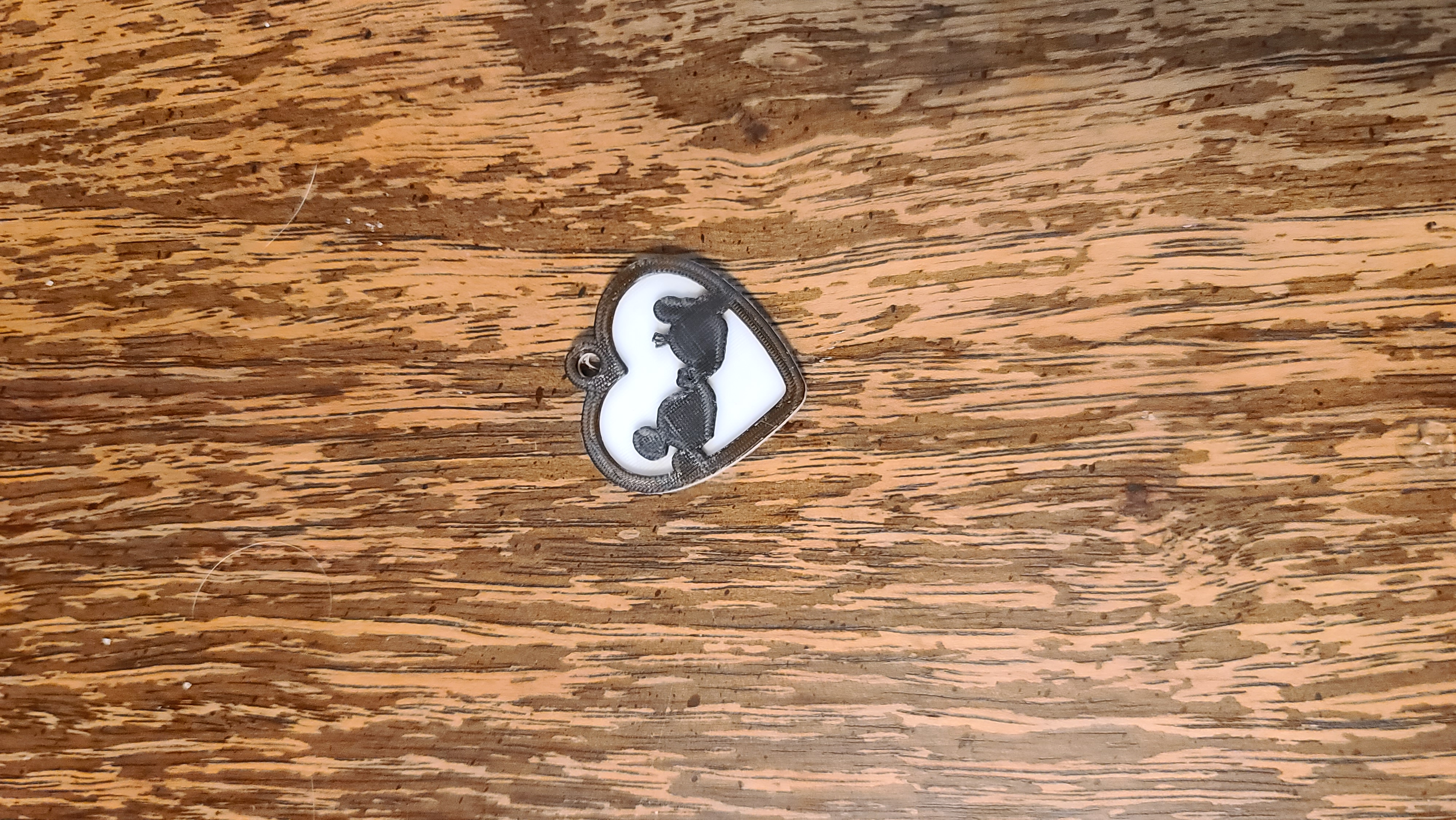 Mickey Heart earrings 1