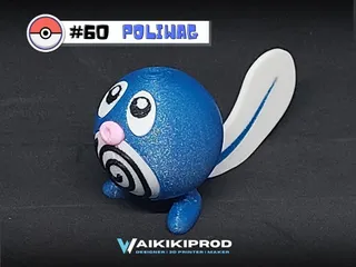 Poliwag Pokemon by Wexik | Download free STL model | Printables.com