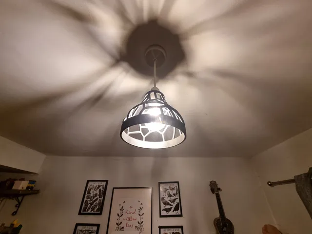 Decorative Voronoi Light shade
