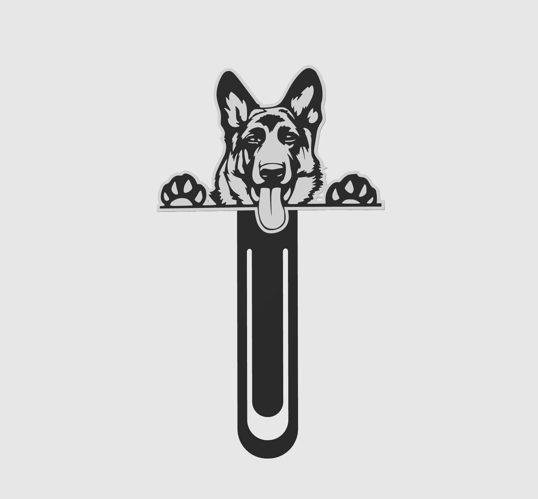 BookMark German Shepherd Dog