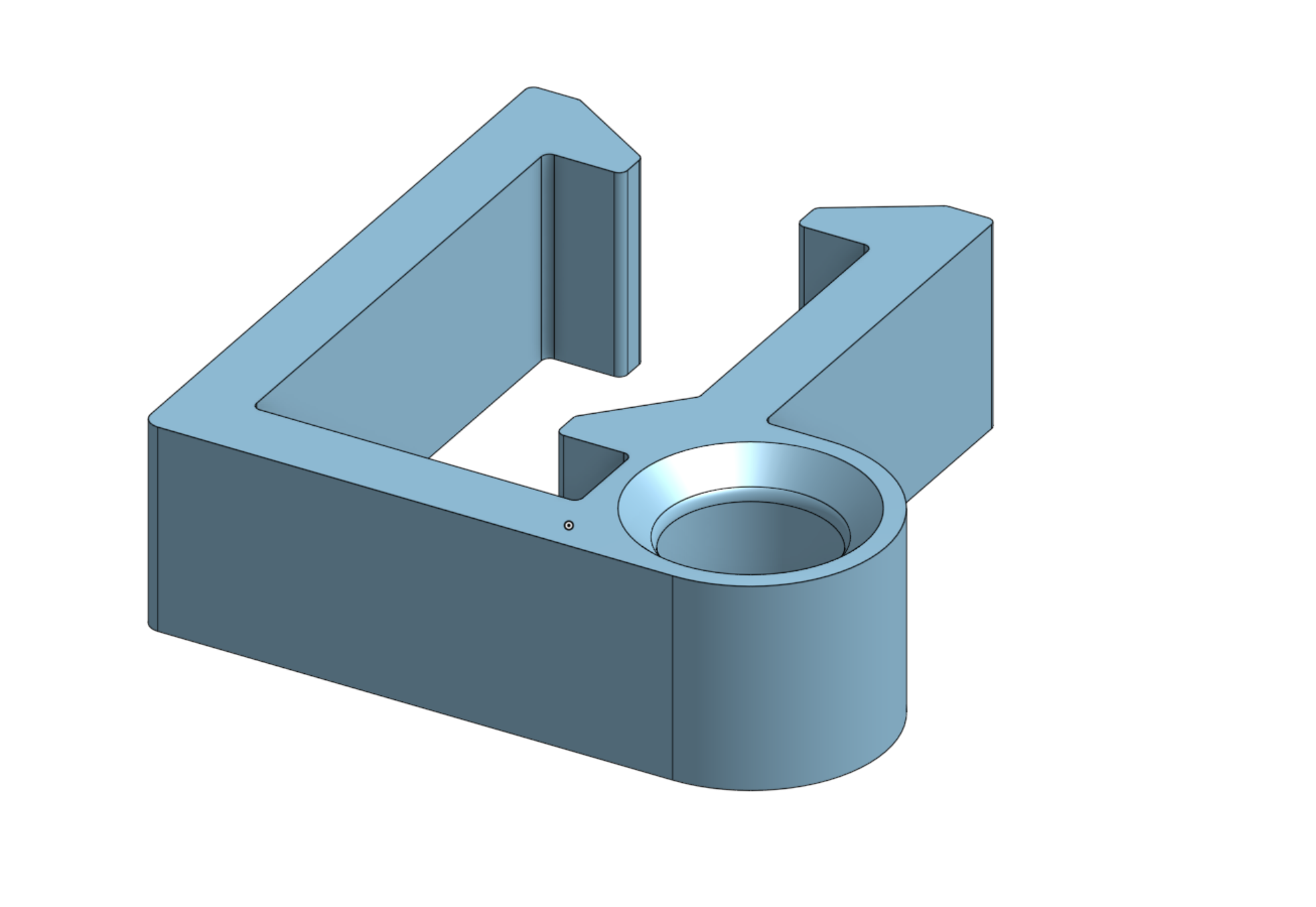 K1 Max Drag Chain Bowden Tube Clip by MatS Download free STL model