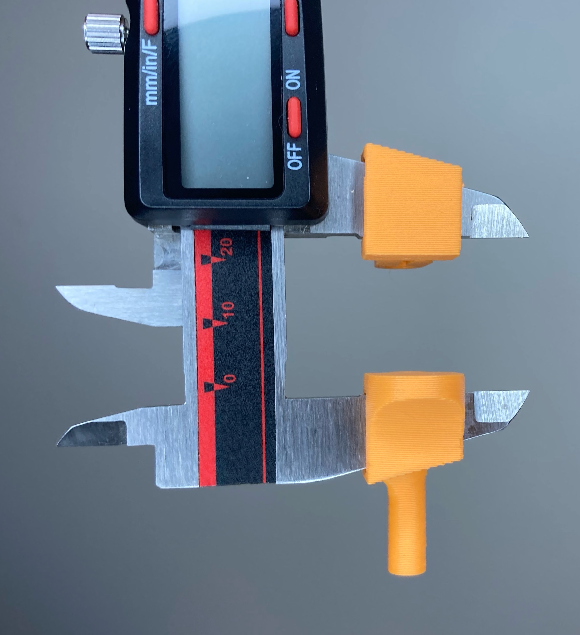 Direct Drive ESteps Calibration Tool for Calipers by Maxim7745