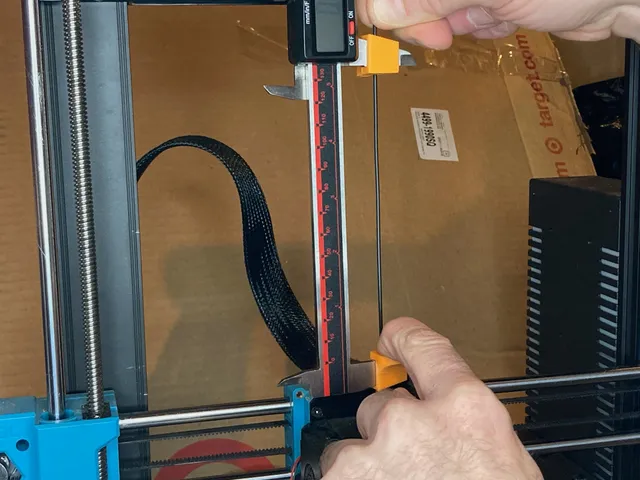 Direct Drive E-Steps Calibration Tool for Calipers