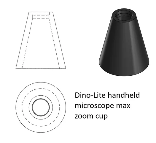 Dino-Lite max zoom mount