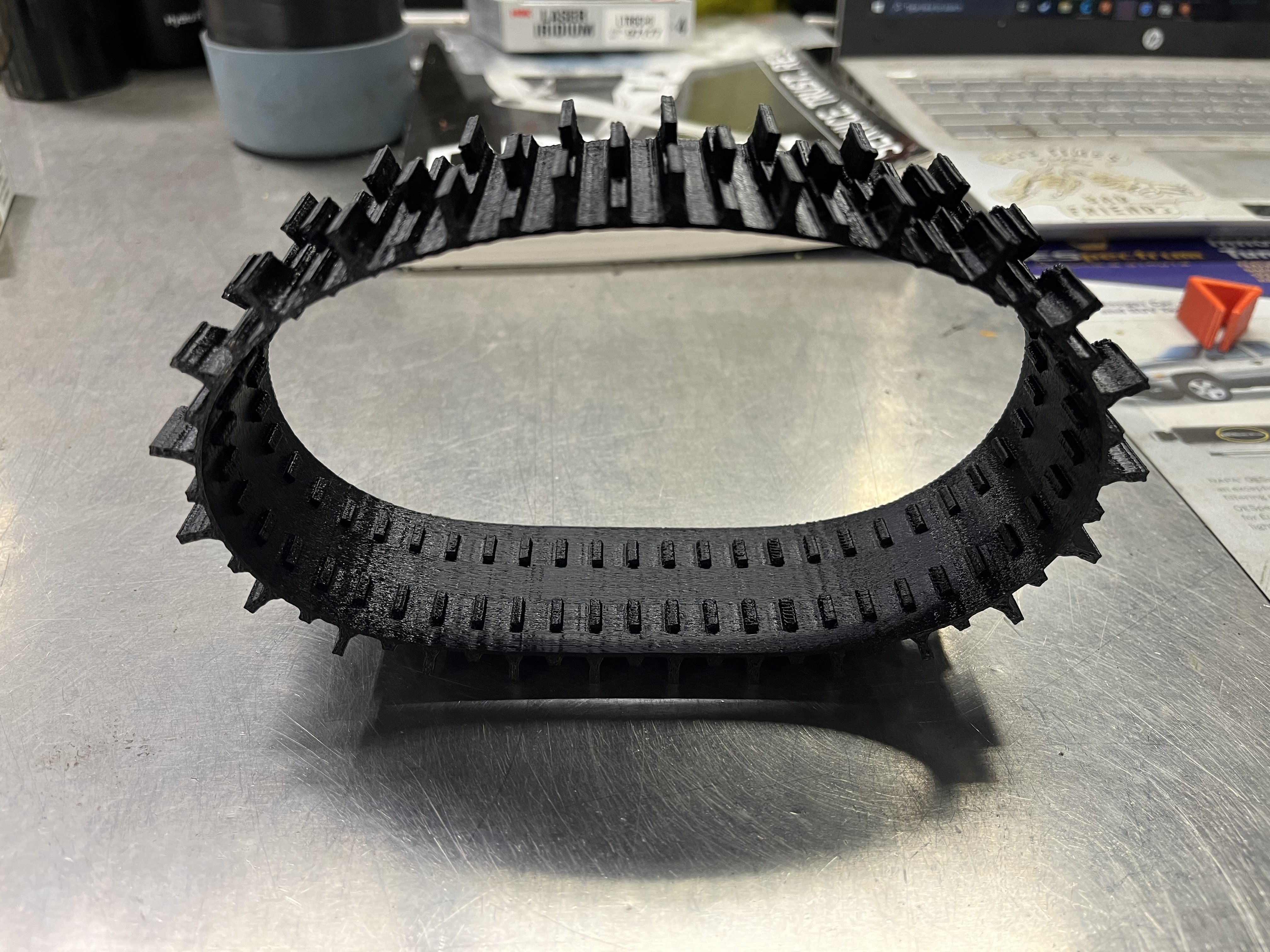 LEGO COMPATIBLE SNOWMOBILE TRACKS