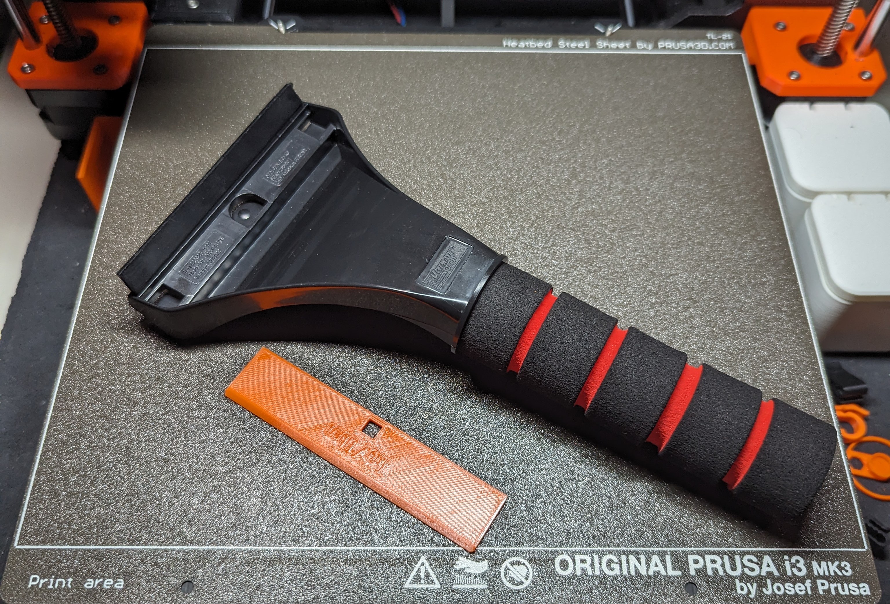 Replacement blade for Ultimate Speed ice scraper from Lidl / Ersatzklinge für Ultimate Speed Eiskratzer von Lidl