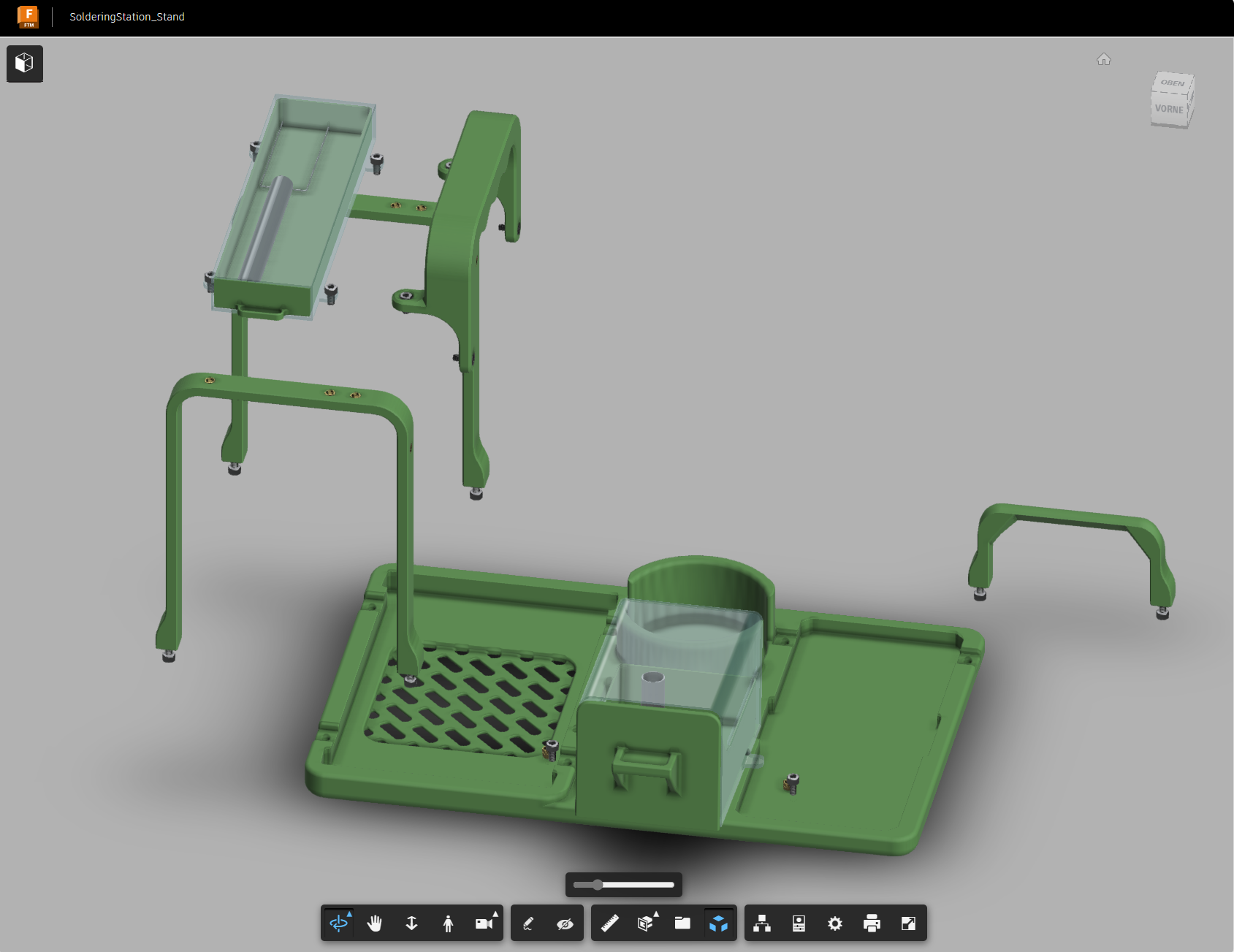 Soldering Station Organizer by SabLei Download free STL model