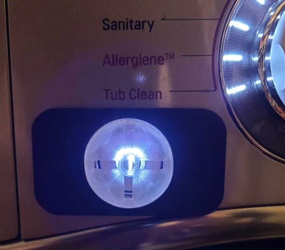 Front Load Washing Machine Power Lock - V2
