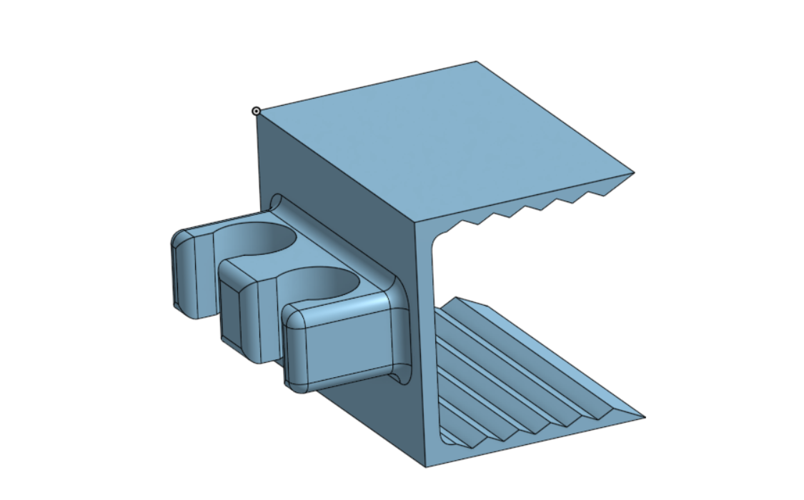 fragile 11mm desktop cable clip