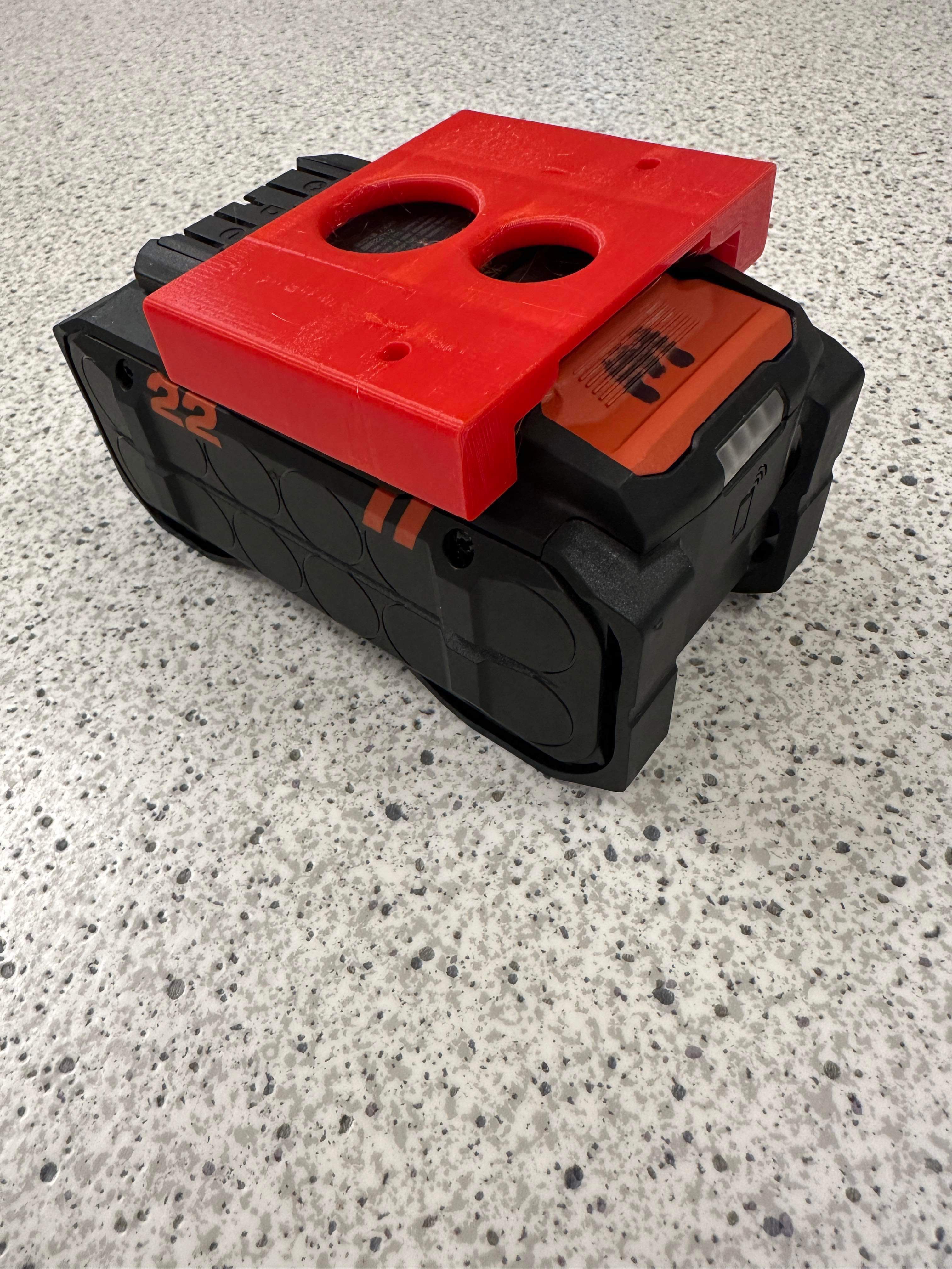 hilti spielzeug HILTI B22 Nuron Battery Mounts by JJKing42 | Download free STL model