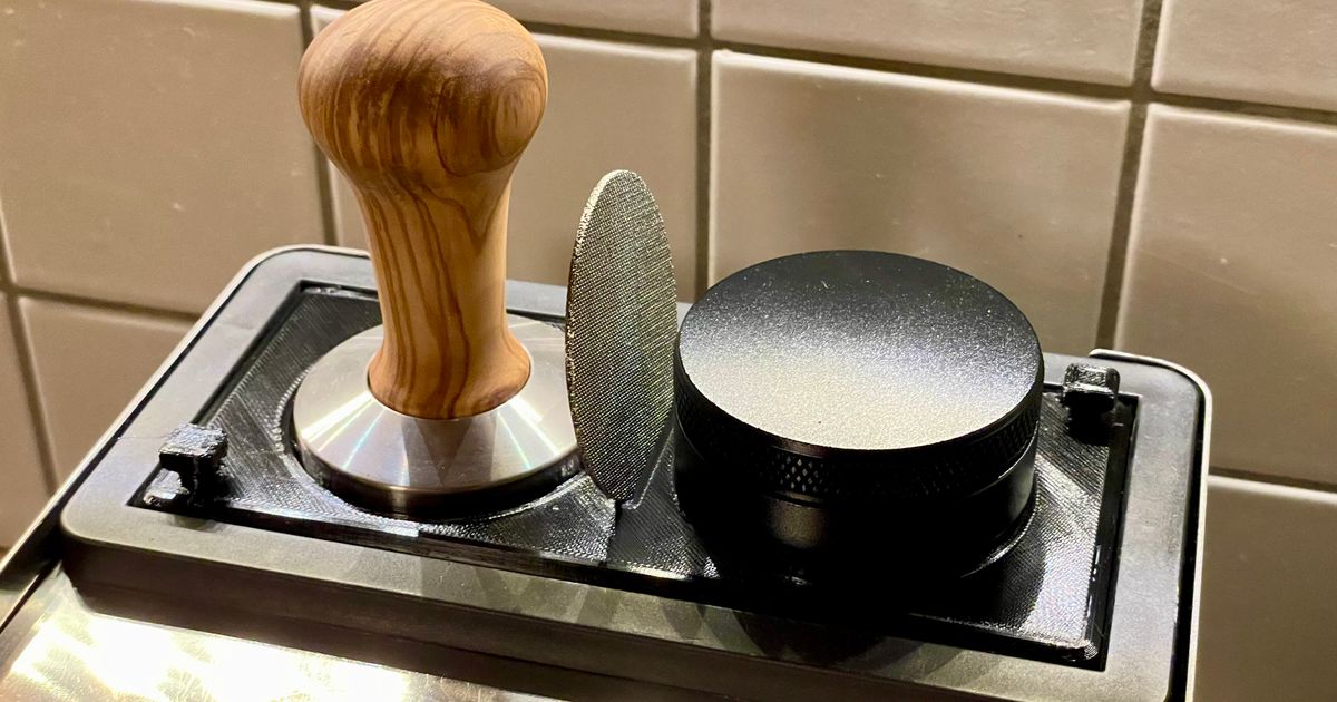 Tamper Station Gaggia Classic by matzzz Download free STL model