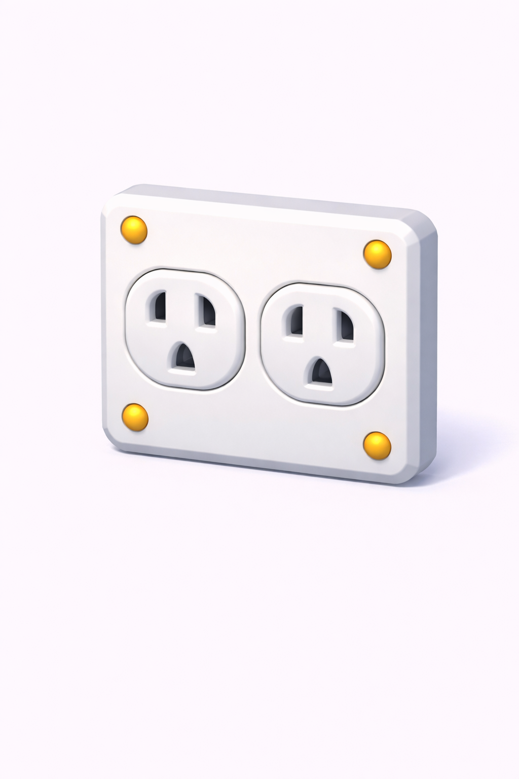 Low Poly Power Outlet