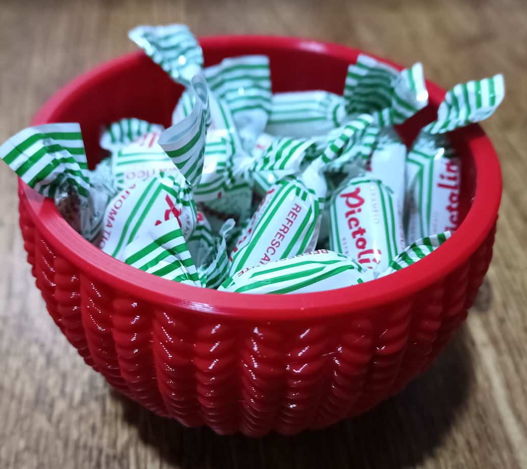 Cuenco patrón trenza / small bowl braid pattern