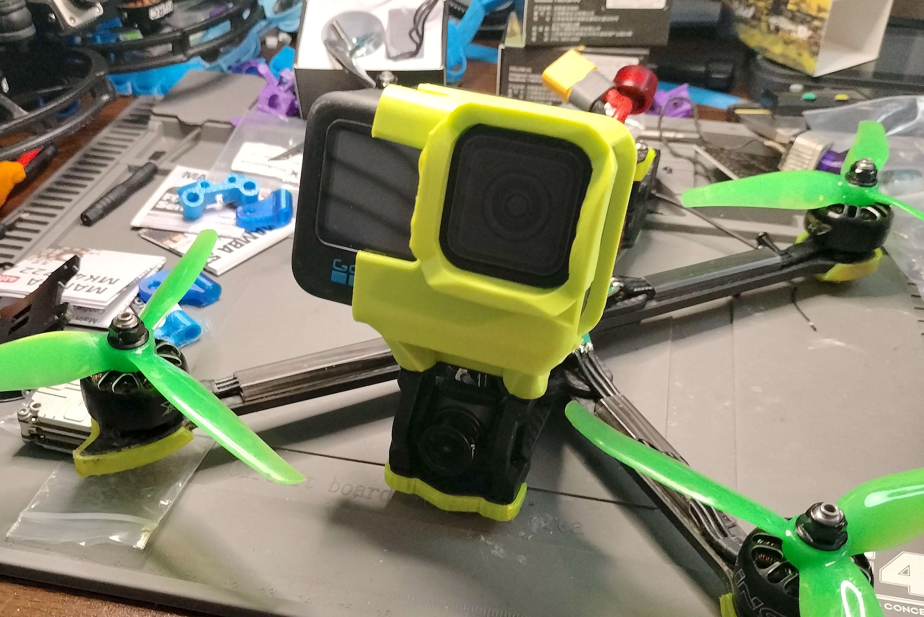 Rip-Worthy: GoPro Hero 9 - 13 + 4k, TPU Drone Mounts, Max FOV by ...