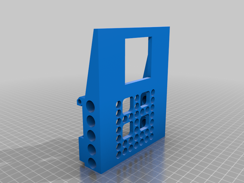 A DIN Rail mount for a single PID controller by NotLikeALeafOnTheWind