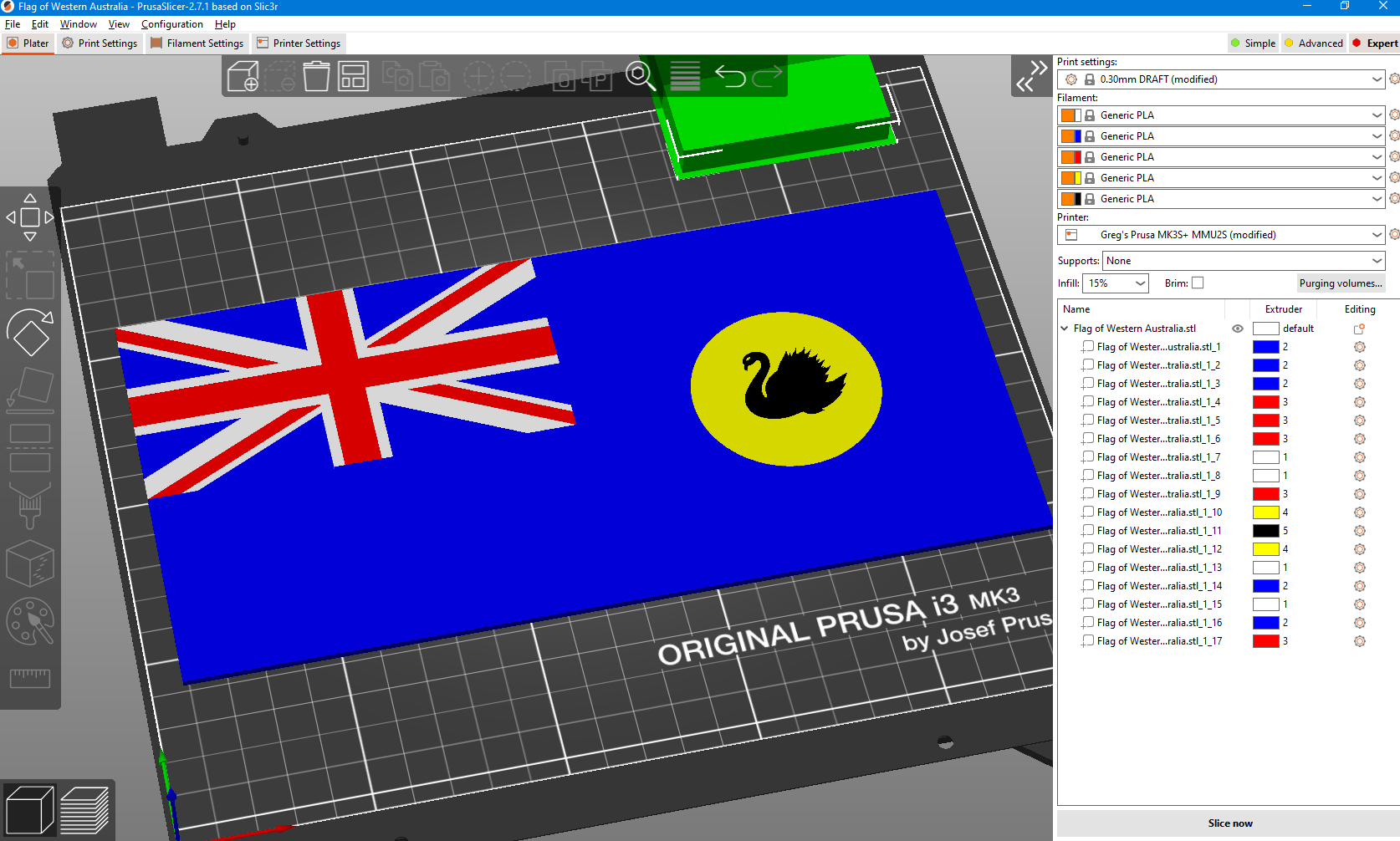 Flag of Western Australia