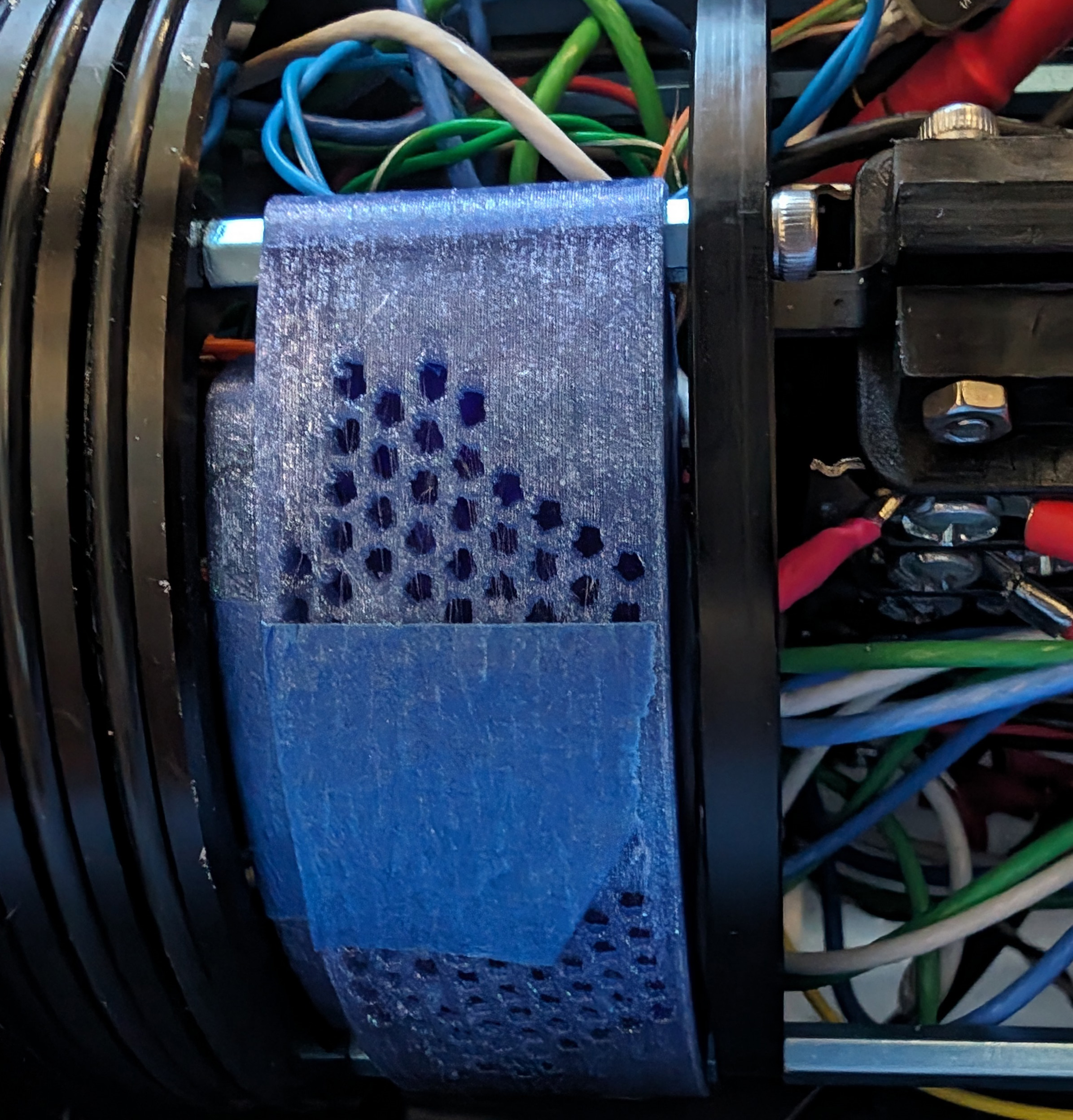 Blue ROV2 or Watertight enclosure desiccant holder by Tony White