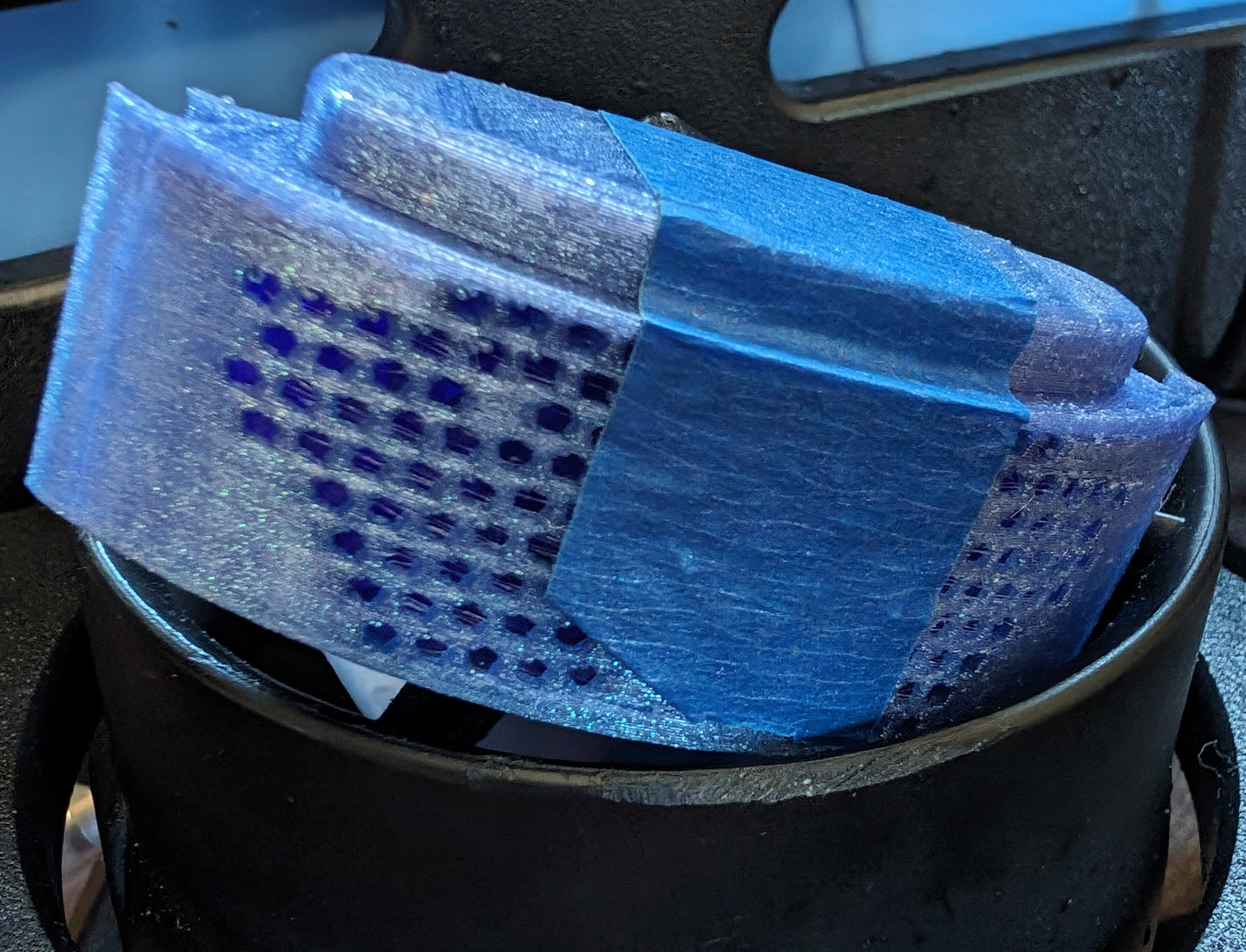 Blue ROV2 or Water-tight enclosure desiccant holder