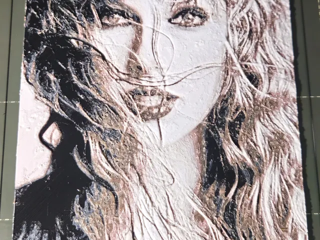 Taylor Swift Painting "2023 Time Magazine Cover" Hueforge
