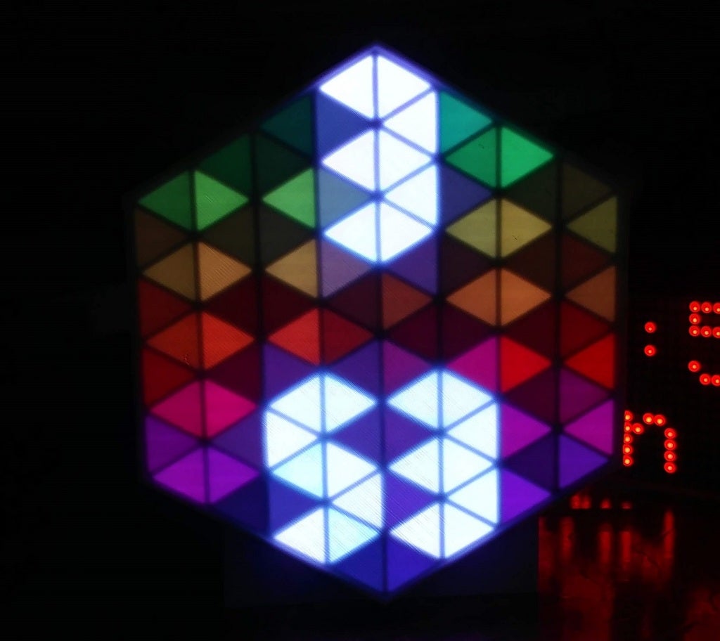 Hex Clock Housing