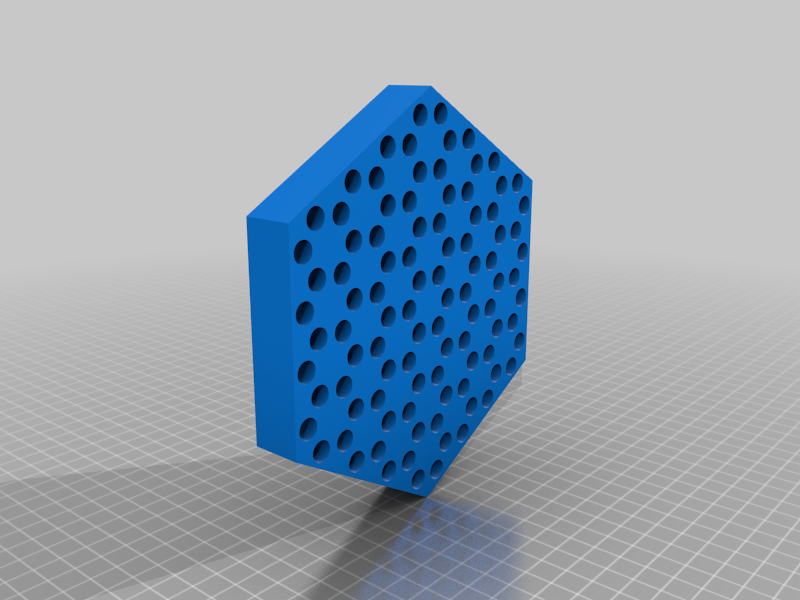 Hex Clock Housing by ctbaker Download free STL model