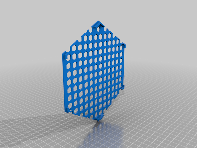Hex Clock Housing by ctbaker Download free STL model