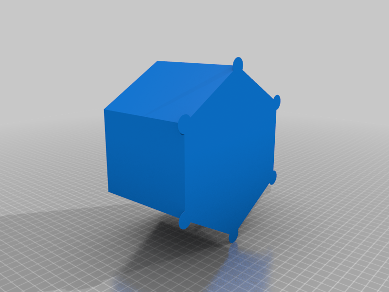 Hex Clock Housing by ctbaker Download free STL model