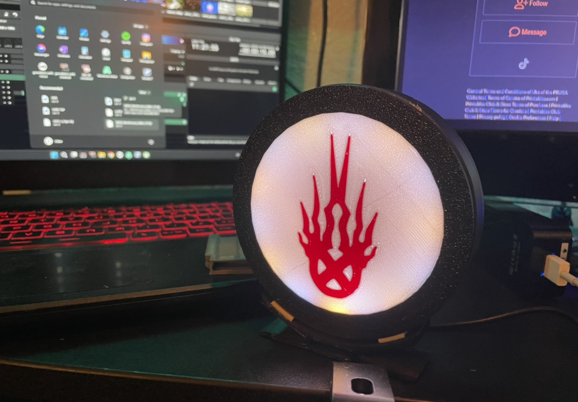Static X "Shock Logo" Lightbox