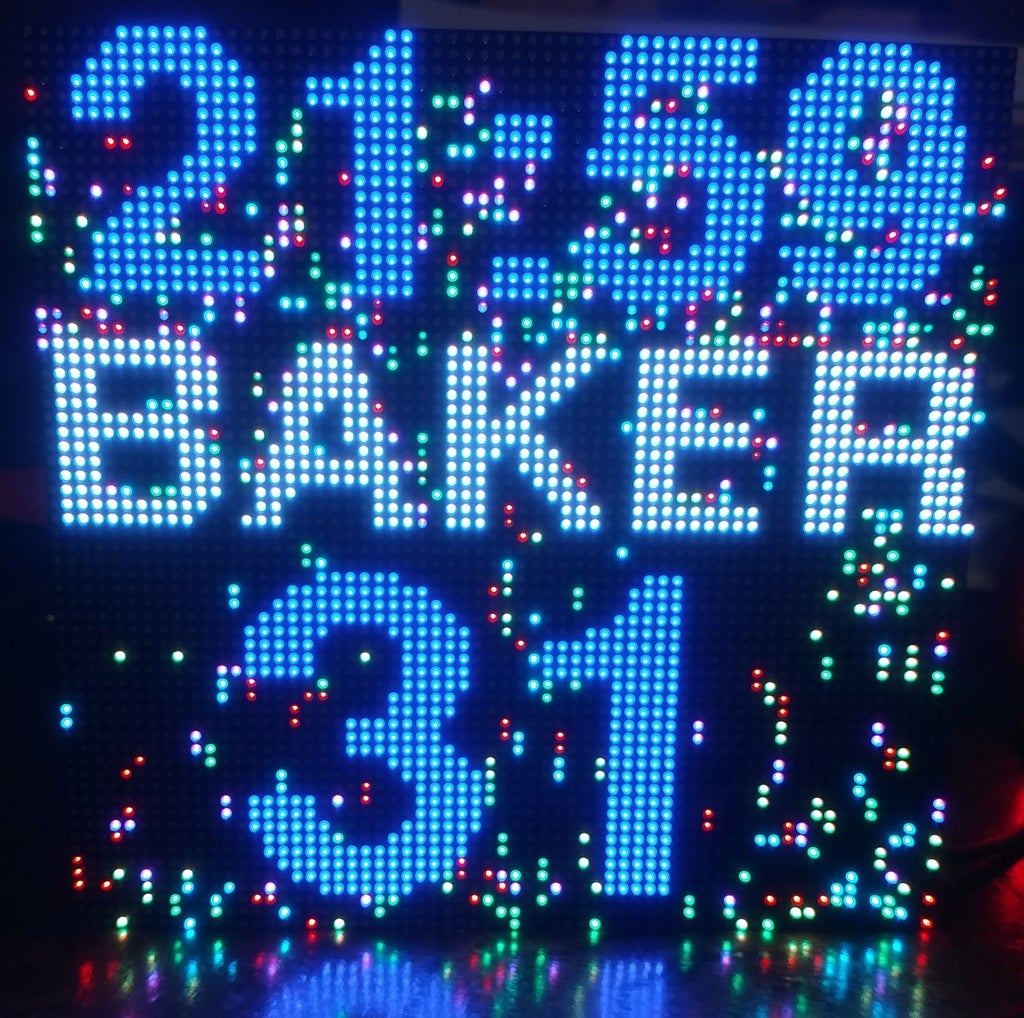 Interactive Clock Back Plate