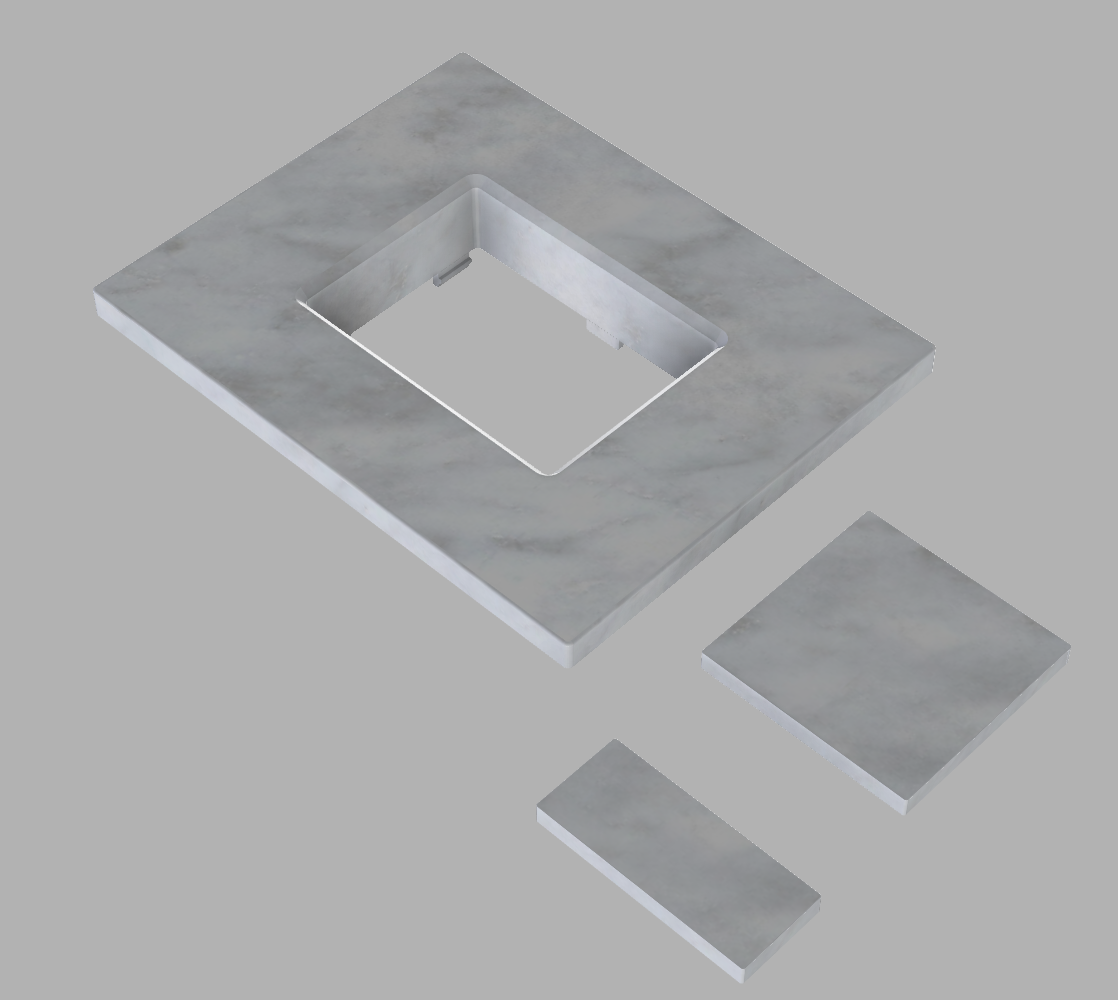 grohe toilet button