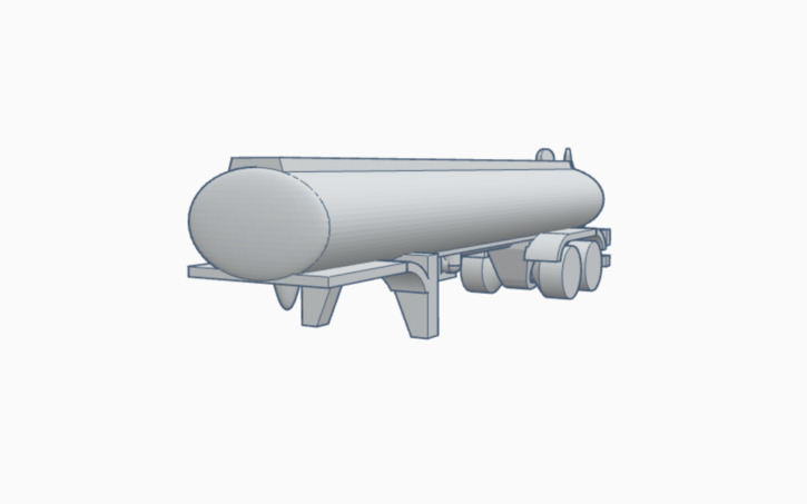 Mini Fuel Tank Trailer
