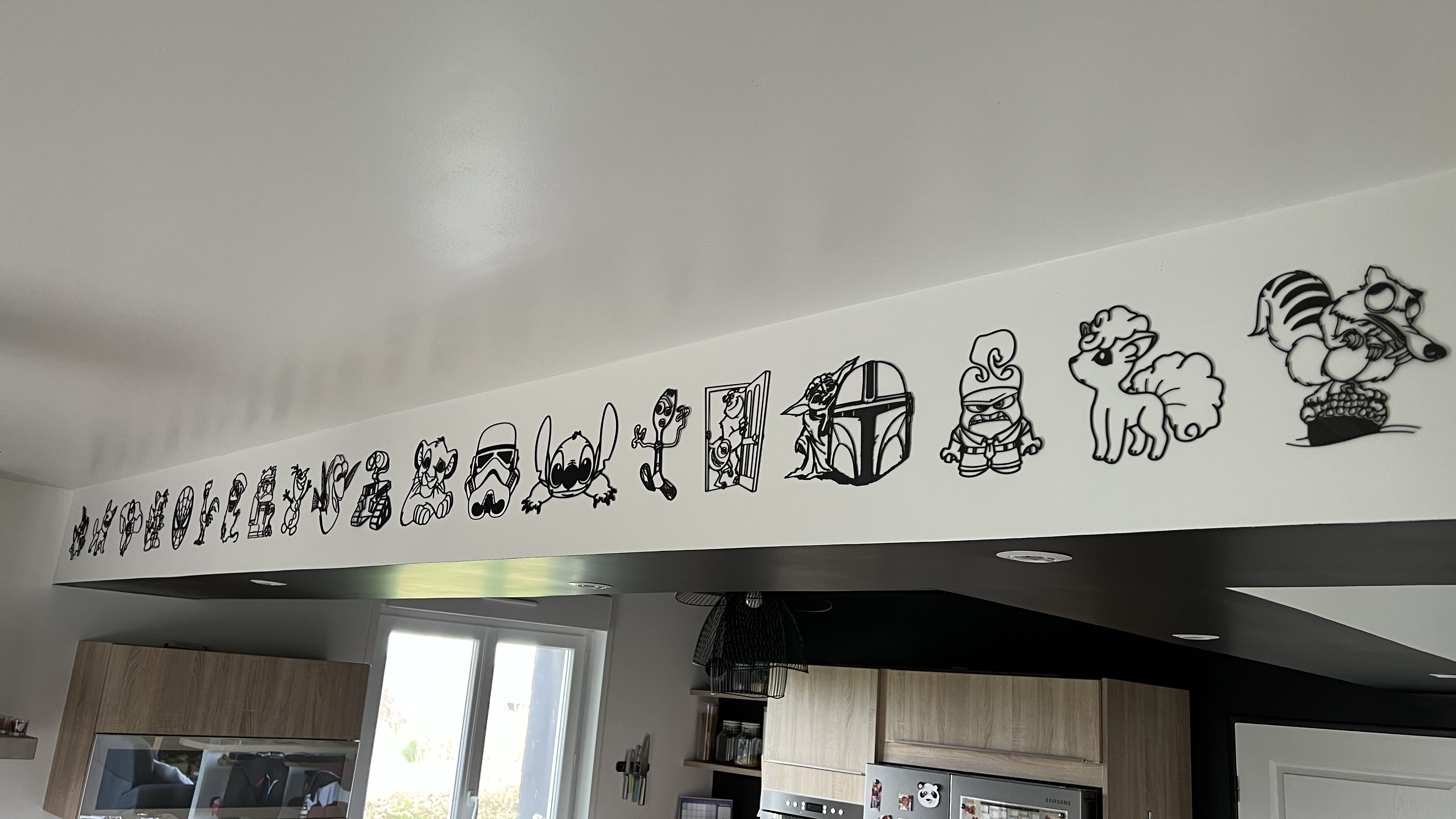 Miniatura 2 do modelo 3D Forky Wall Art